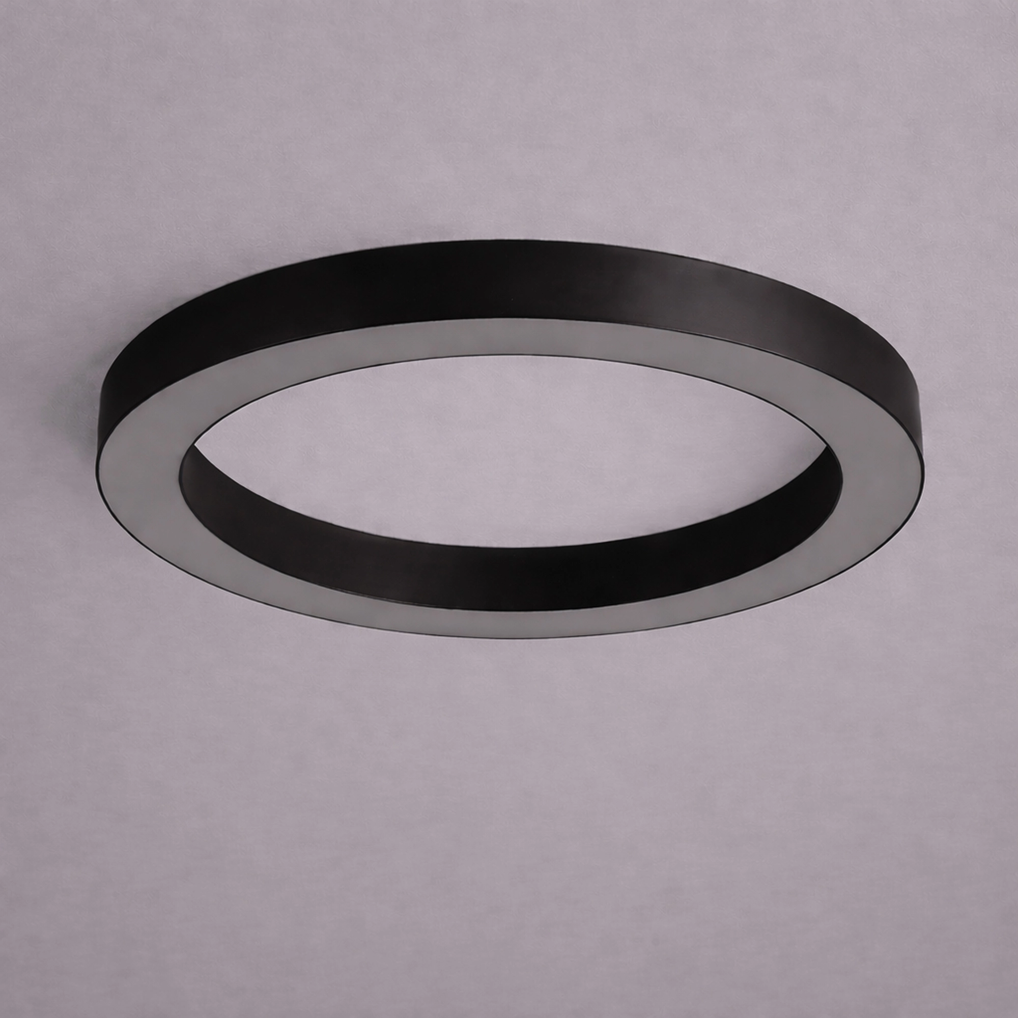 Design plafondlamp Hey-lo zwart Ø 60cm Lyora 5053423315164