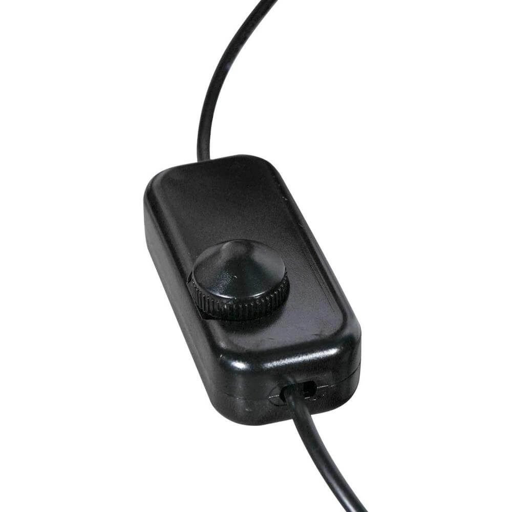 Tafellamp Geripu zwart met helder glas Steinhauer 8712746173789