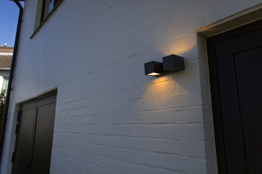 Design wandlamp Fari grijs Lutec 6939412018249