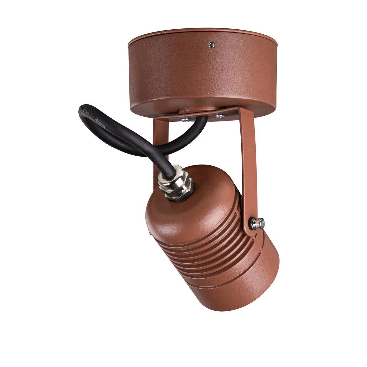 Richtbare Led spot 6cm - 6w - 3000K bruin SLV 4024163251075