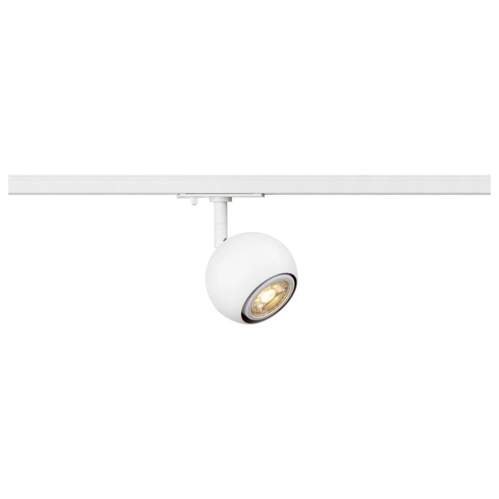 Spot voor rail Light Eye 90 wit Ø 9cm 1-fase