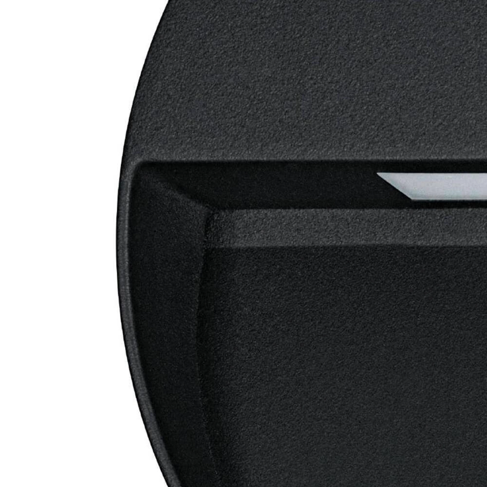 Zwarte trapverlichting Maruggio rond - buiten Eglo 9008606264018