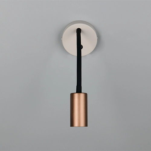 Wandlampje Taryn mokka bruin met schakelaar Trio 4017807685695