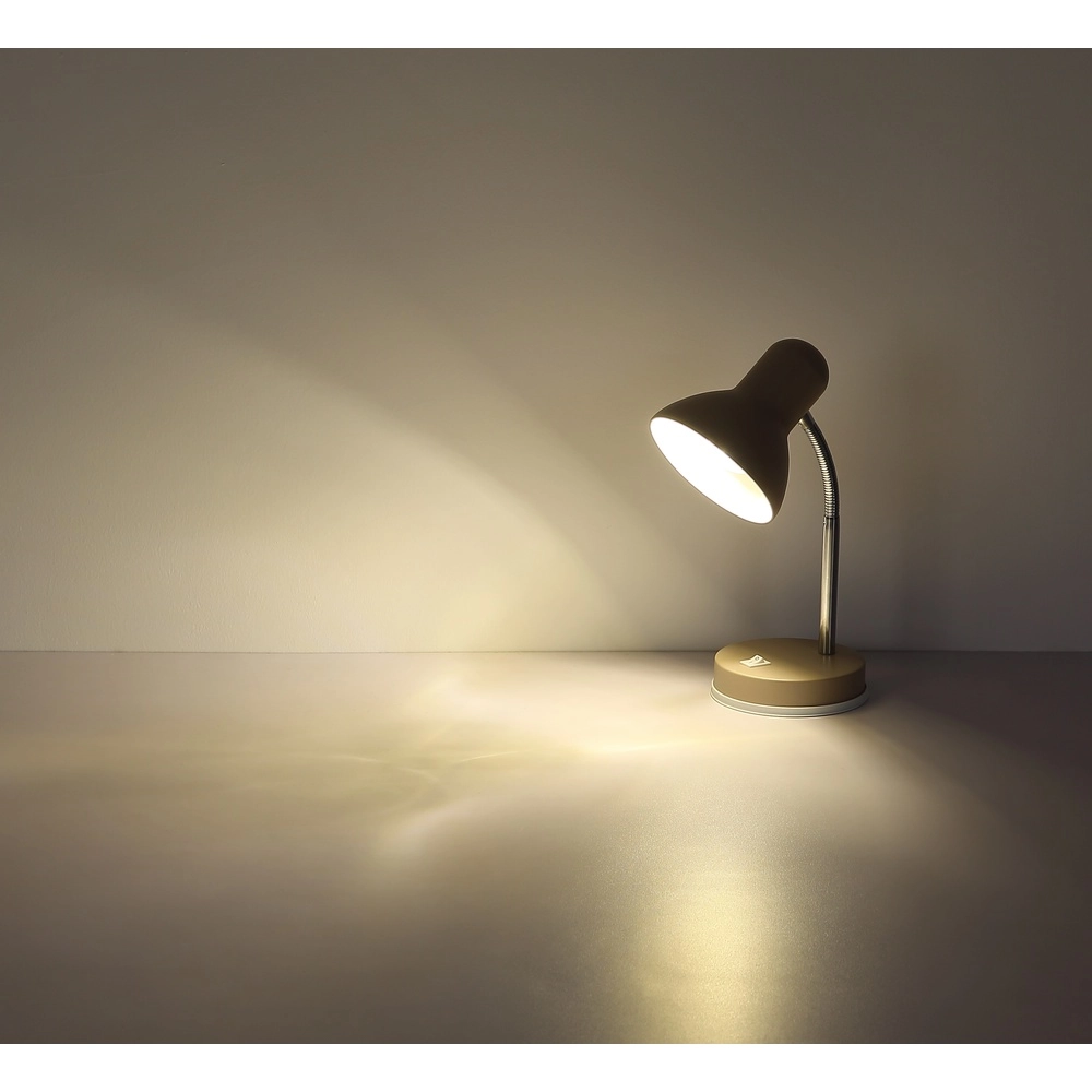Bureaulamp Basic zand bruin Globo 9007371586011