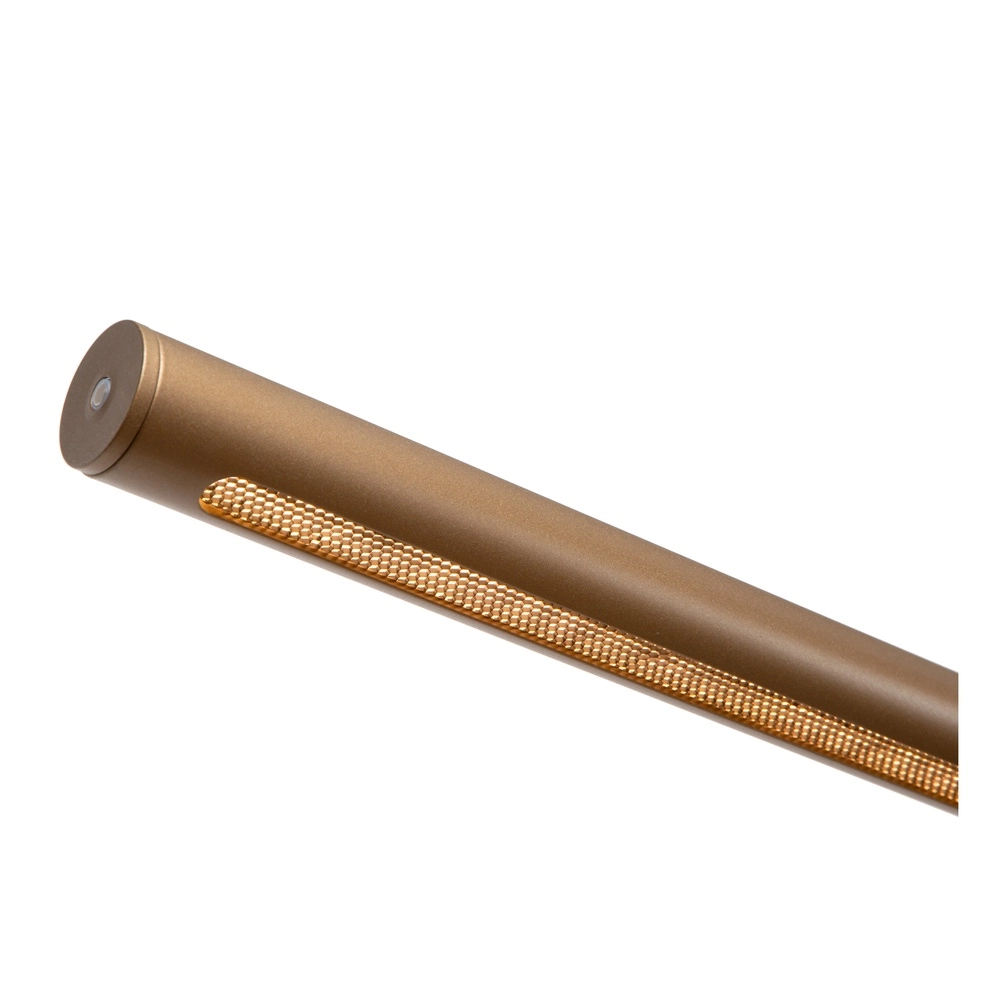 Strakke hanglamp Griffith brons 140cm Premium by Lucide 5411212241931