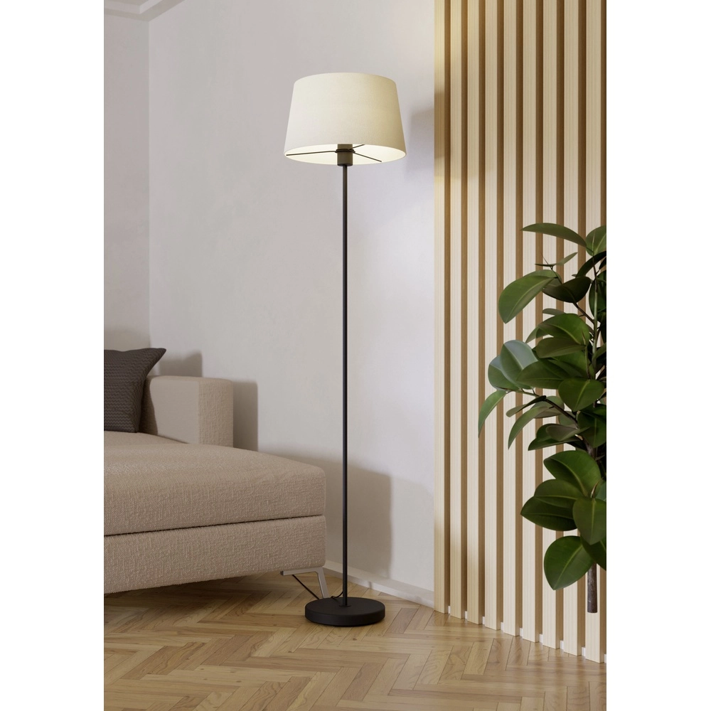 Staande schemerlamp Febres E27 - zand - 153cm Eglo 9008606312818