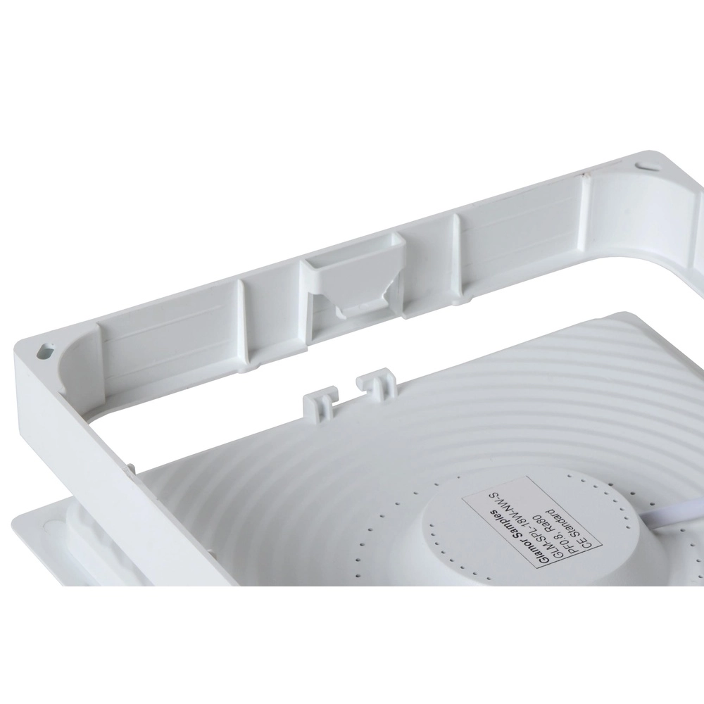 Witte plafonniere Tendo-Led vierkant Lucide 5411212071774
