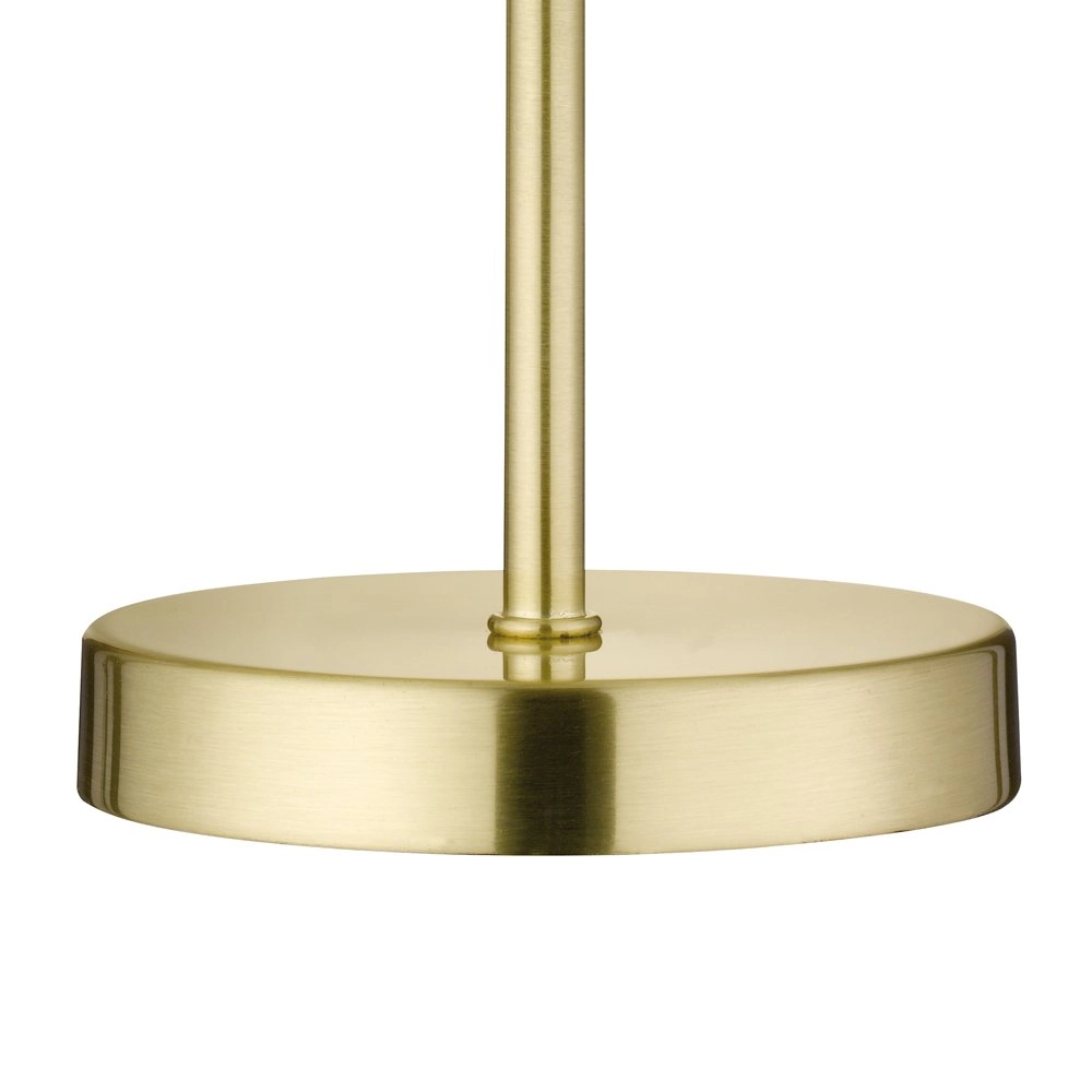 Tafellampje Queen 24cm messing mat Trio 4017807369540