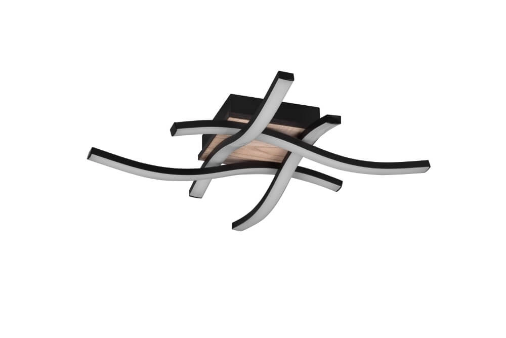 Plafondlamp Route vierkant