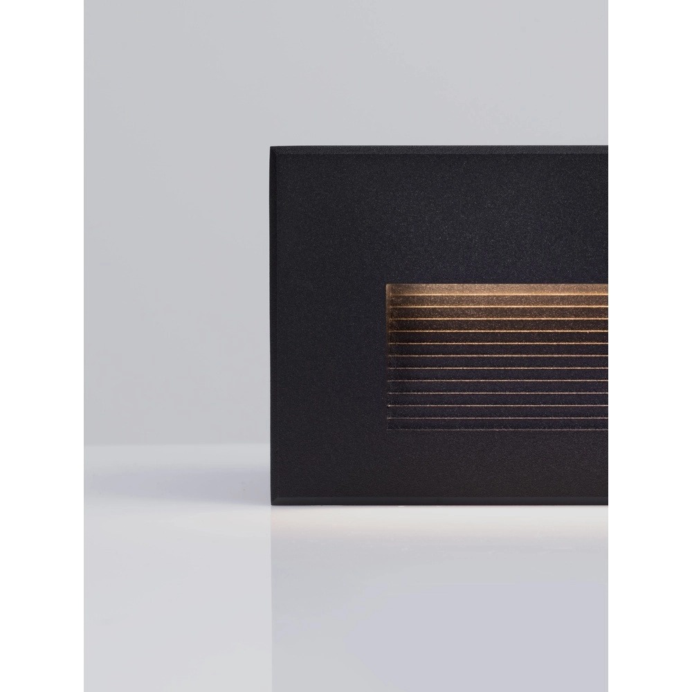 Inbouwlamp Polka 12cm zwart Lyora 5212017453228