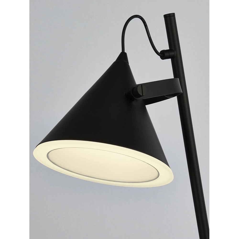 Design leeslamp Conical zwart Searchlight 5,05342E+12