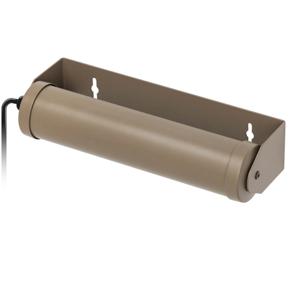 Wandlamp Rondo goud met bruin