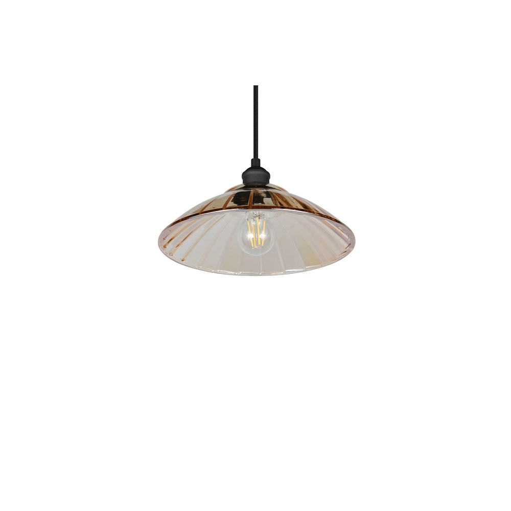 Klassieke hanglamp Eluna zwart Trio 4017807682489