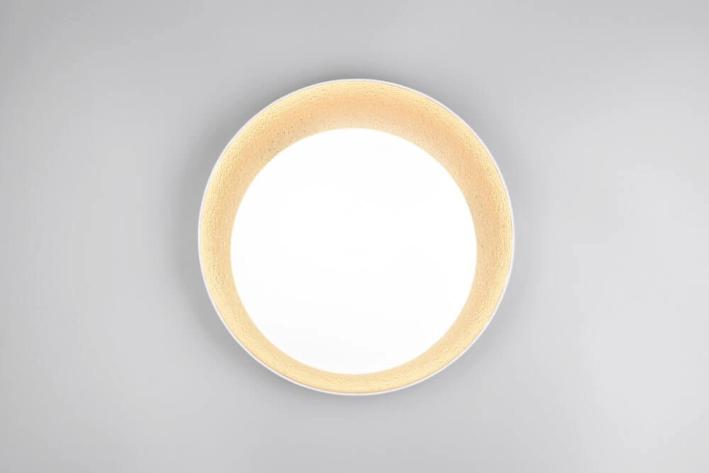Mooie led plafonnière Aleta Ø 45cm - goud Trio 4017807616750