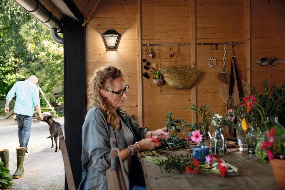 Wandlamp Alpenglow 13cm zwart Philips 8718696158142