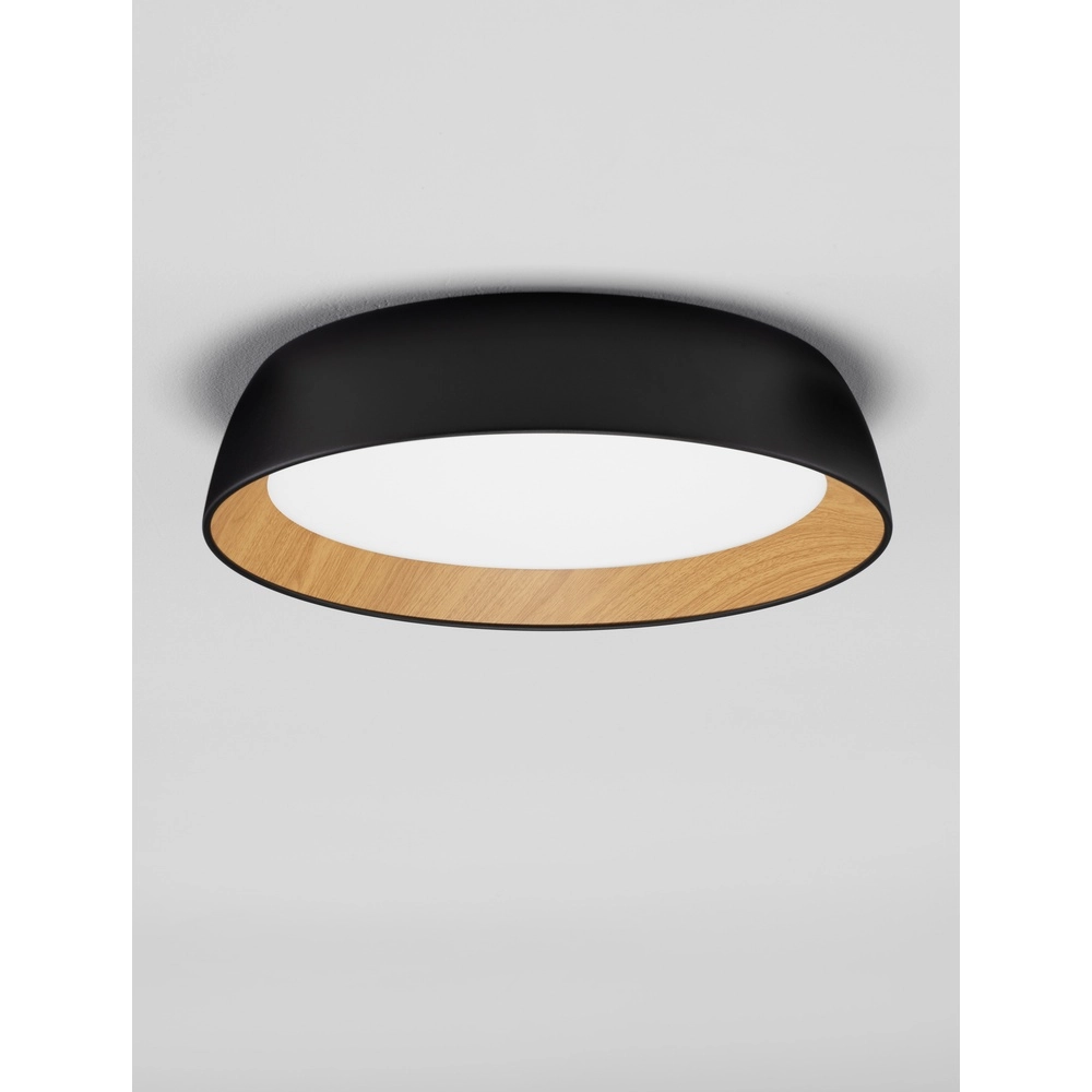 Plafondlamp Sigi  Ø 45cm zwart Lyora 5212017448644