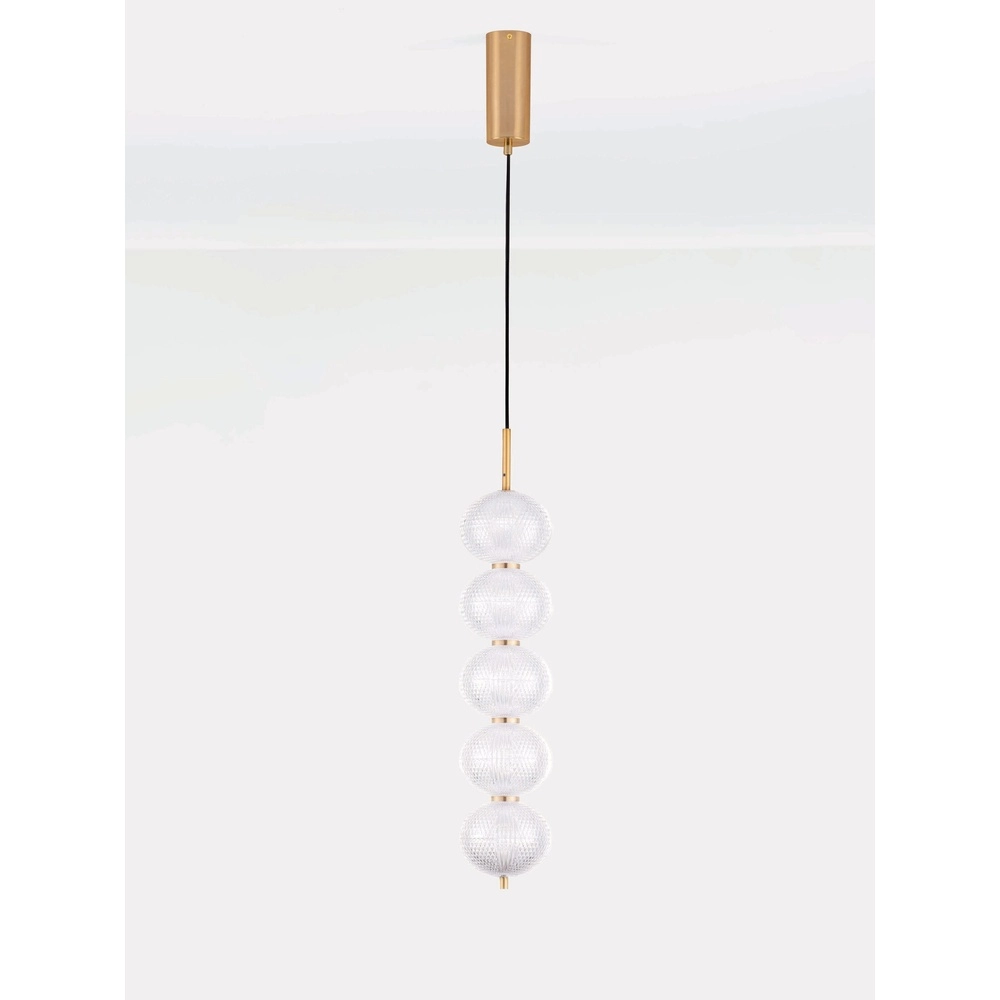 Unieke hanglamp Klelia goud Lyora 5212017452665