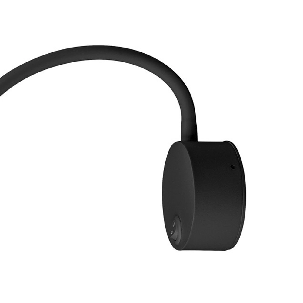 Wand leeslampje Dio Flex Plate 1,9w - 4000K zwart SLV 4024163226974