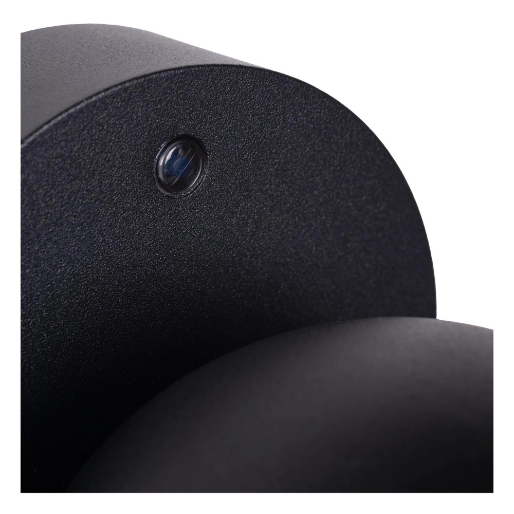 Design wandlamp Finn met sensor zwart Lucide 5411212221612