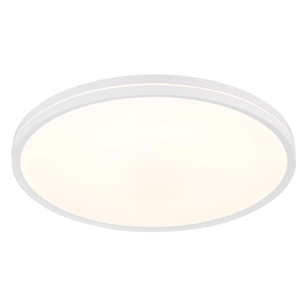 Moderne plafonniere Dwain wit