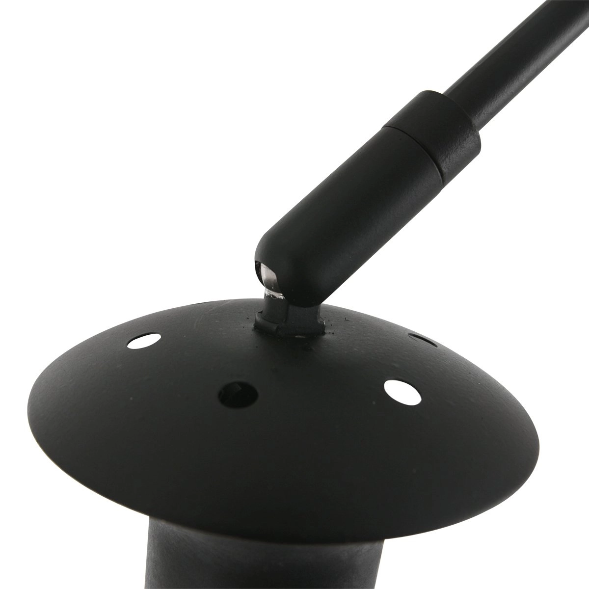 Wand Booglamp Sparkled zwart met taupe lampenkap Steinhauer 8712746146073