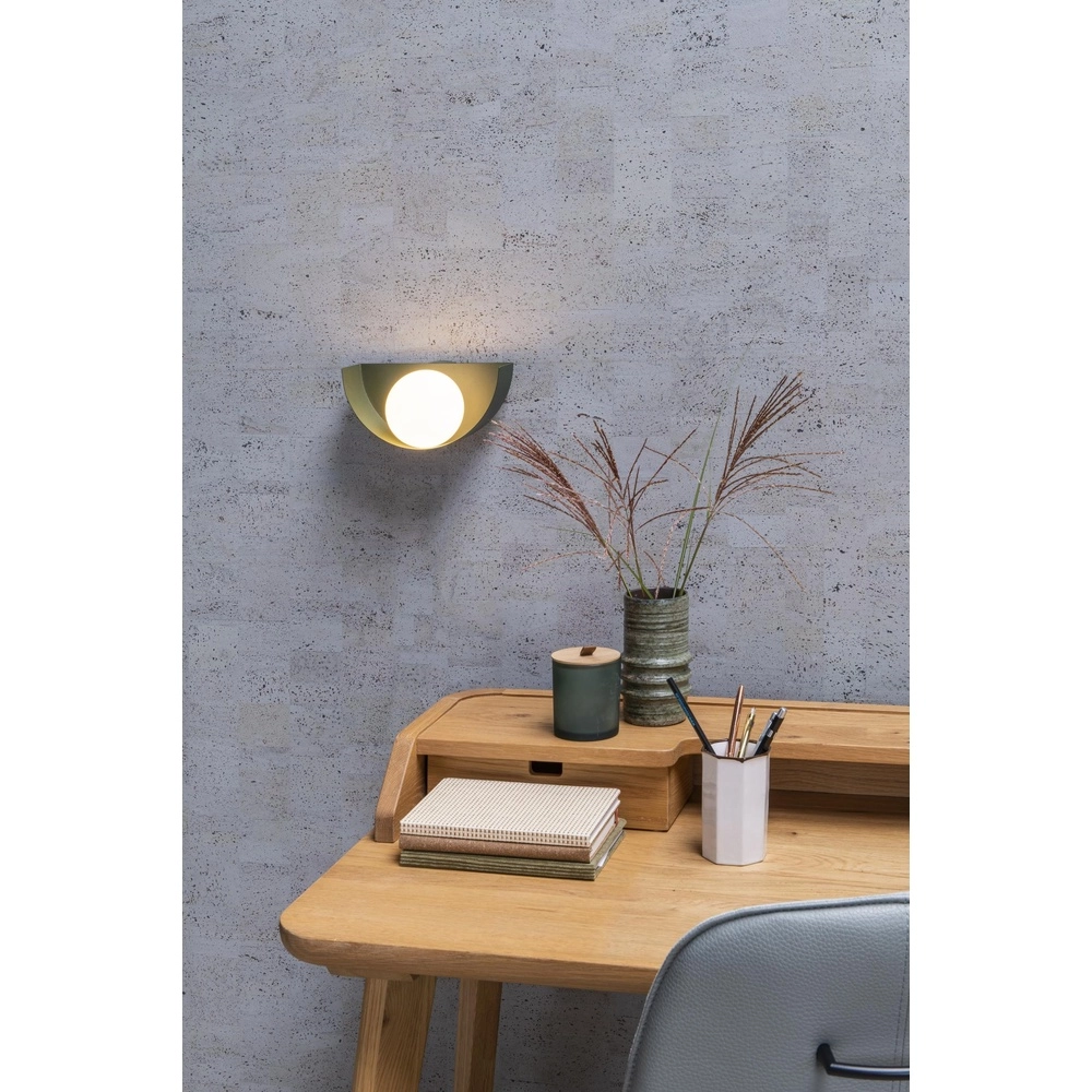 Design wandlamp Benni groen Lucide 5411212451842