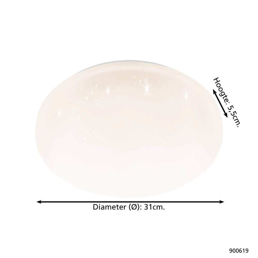 Led plafonnière Frania-S Ø 31cm - 3000K Eglo 9008606245161