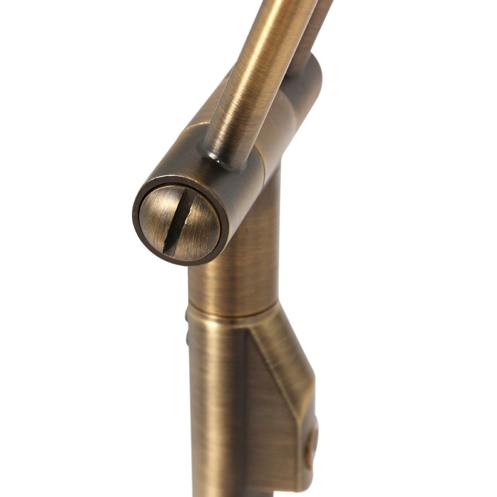 Messing leeslamp Zodiac LED 170cm Steinhauer 8712746127294