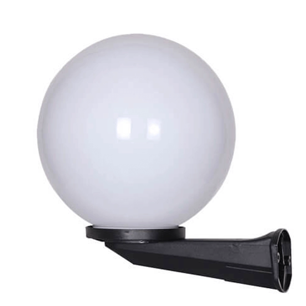 Globelamp Bolano 30cm. muur opaal Globelamp Bolano 30cm. muur opaal