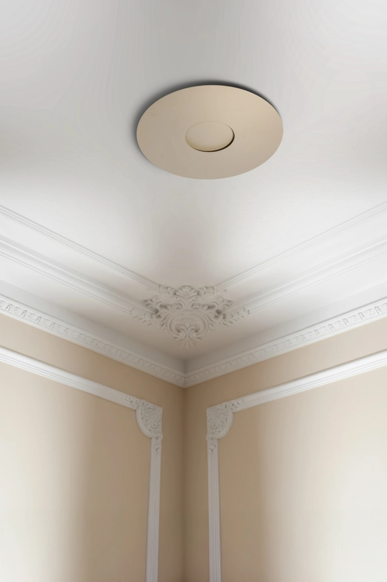 Strakke plafonnière Rachel Ø 40cm - zand ETH 8720195312123