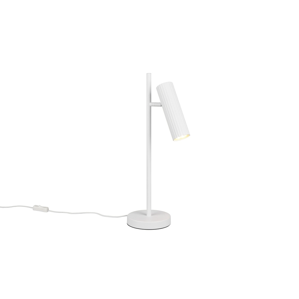 Strakke tafellamp Soka wit Strakke tafellamp Soka wit