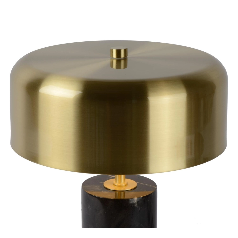 Tafellamp Mirasol zwart met goud Lucide 5411212343390