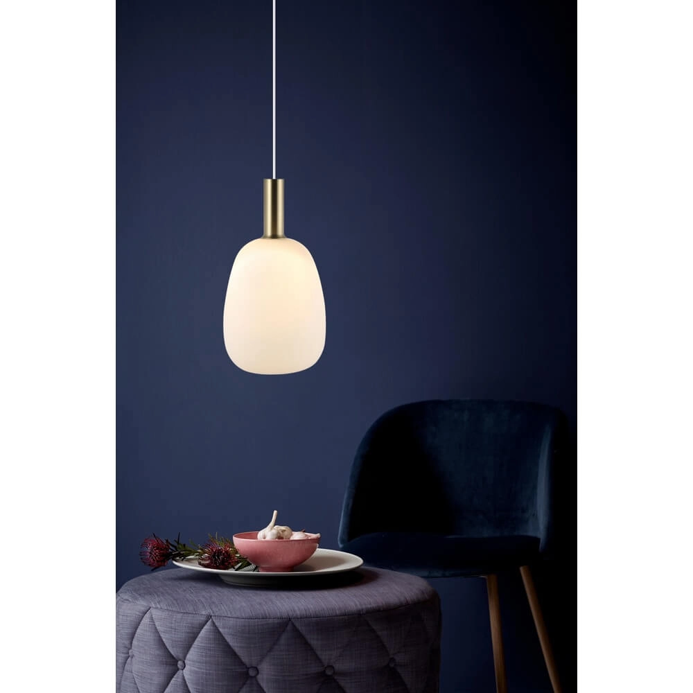 Glazen hanglamp Alton Ø 23cm wit Nordlux 5701581413788