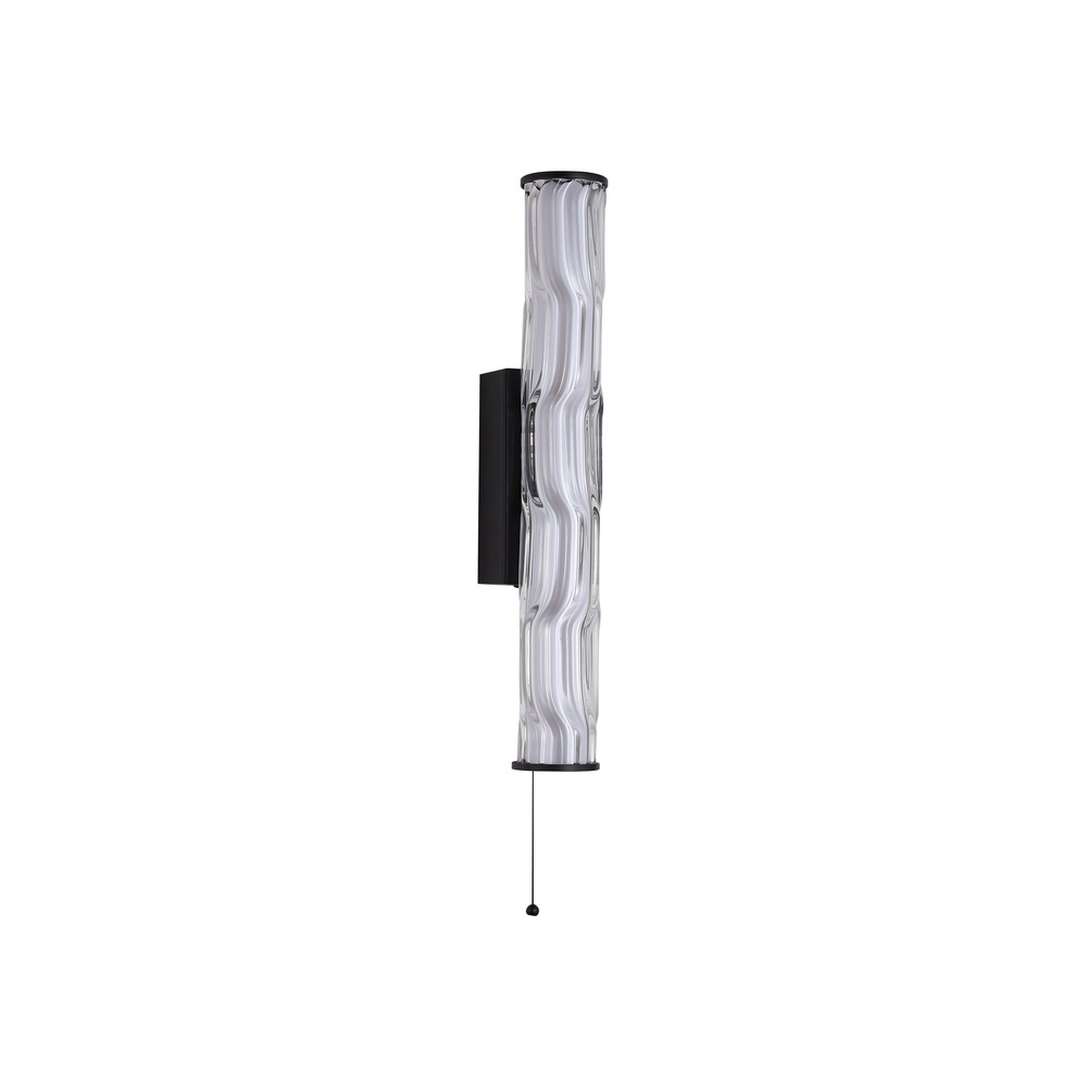 Wandlamp Vibrate zwart 43cm Searchlight 5053423302119