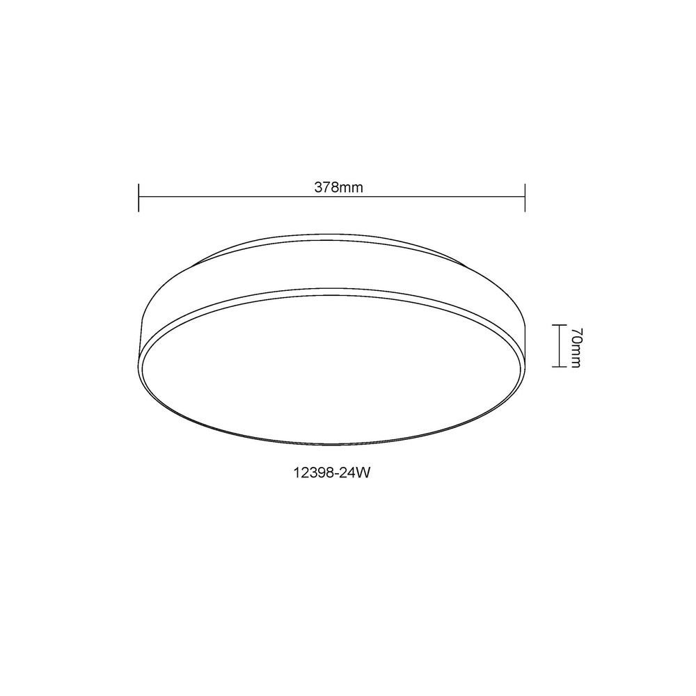 Design plafonniere Nielsen wit Ø 37,8cm Globo 9007371566679