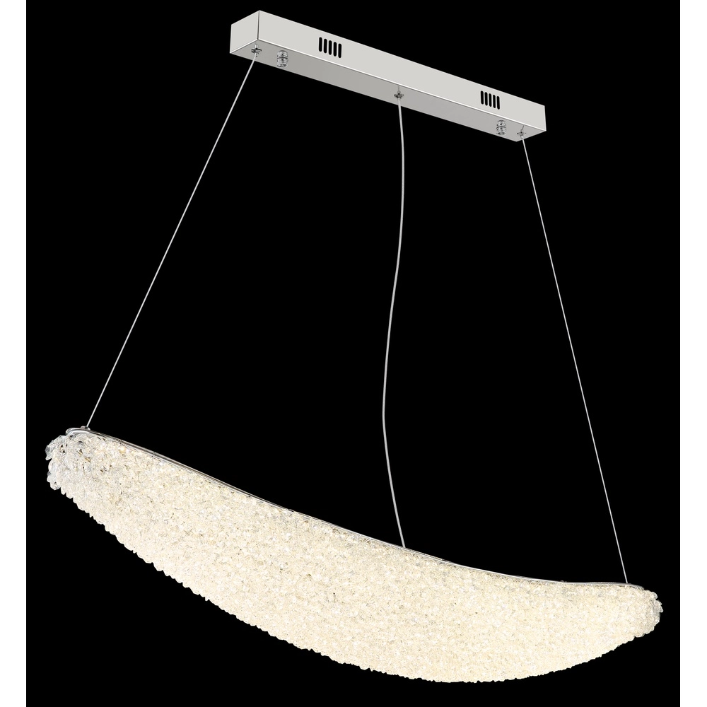 Hanglamp Kristalla chroom Globo 9007371566785