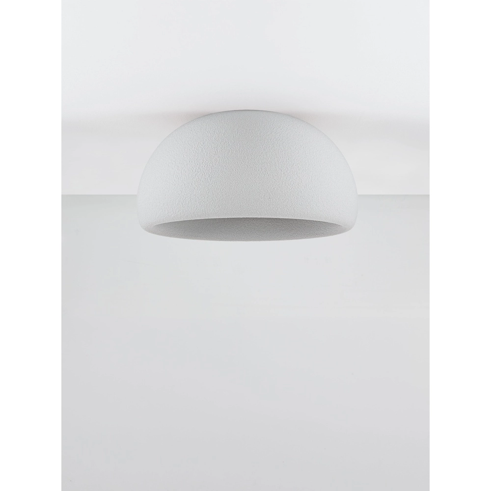 Moderne plafondlamp Davo grijs Ø 50cm Lyora 5212017495730