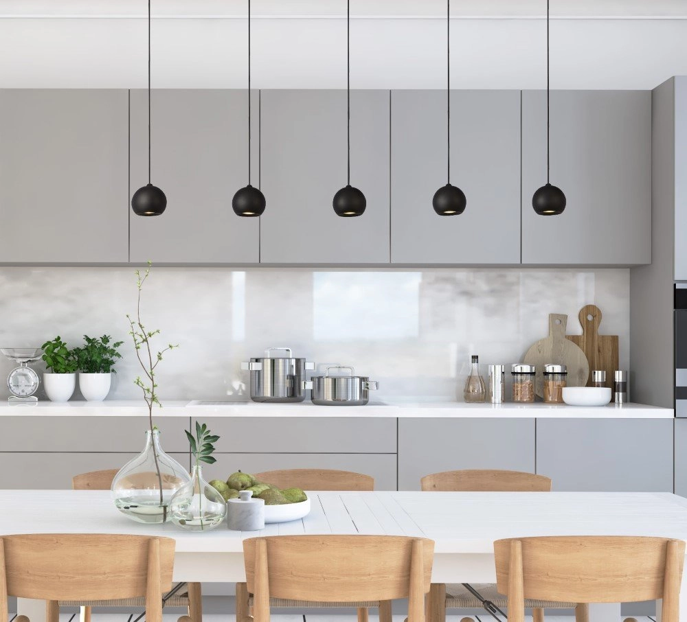 5-lichts hanglamp Eindhoven Searchlight 5053423174969