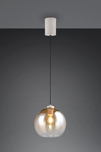 Hanglamp Liora amber glas