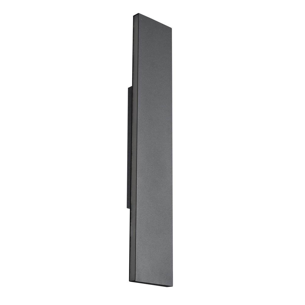 Design wandlamp Concha 47cm antraciet Trio 4017807433425