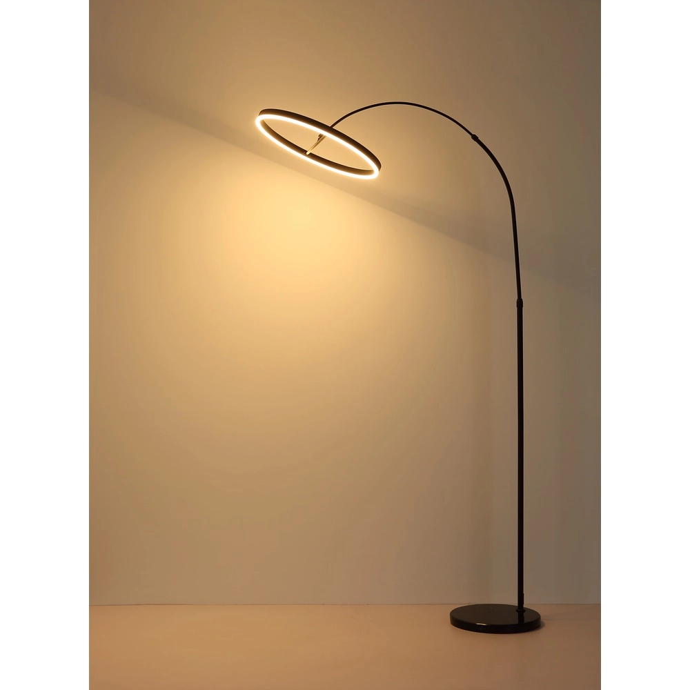Design booglamp Jerrold zwart Globo 9007371566396
