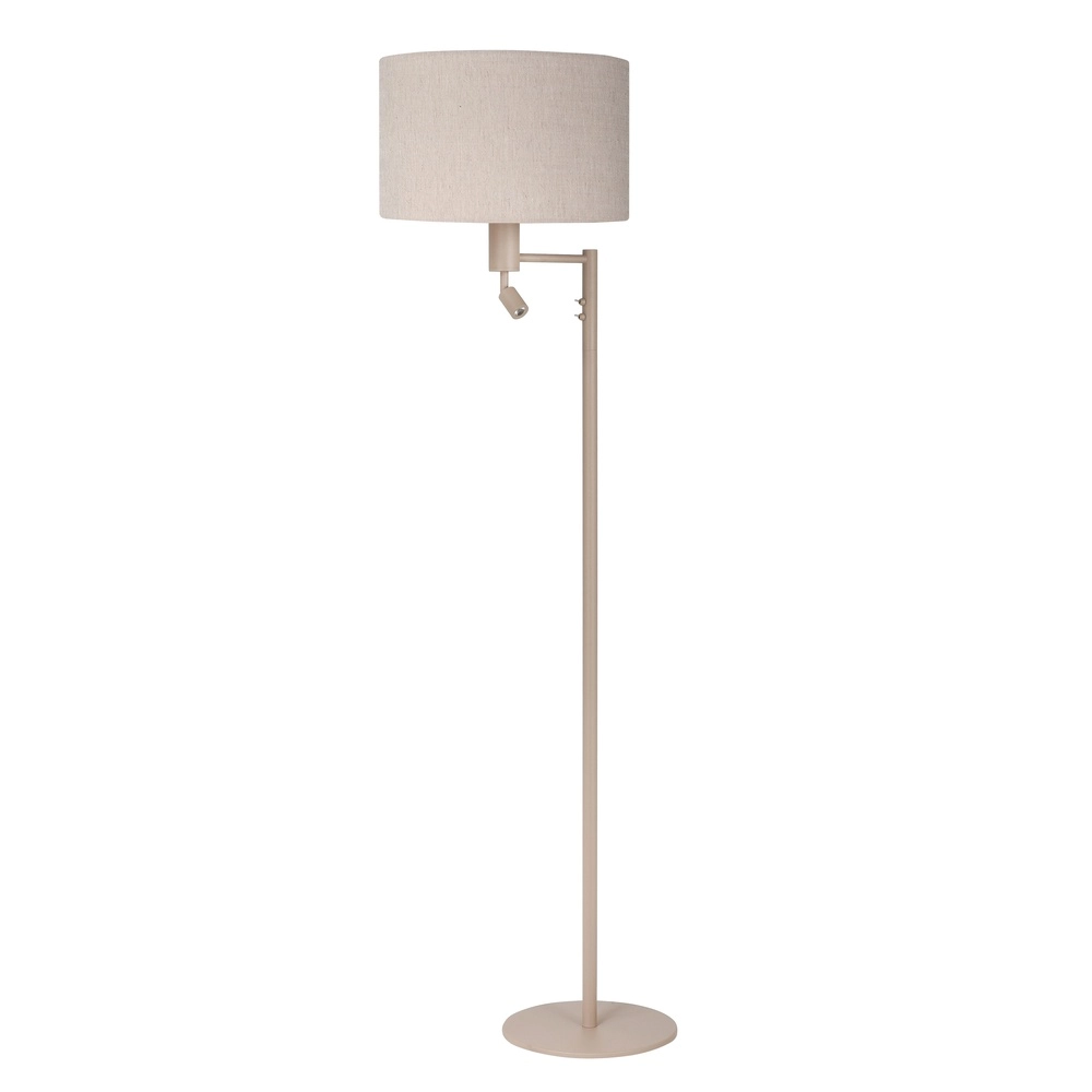 Vloerlamp Havana zand bruin