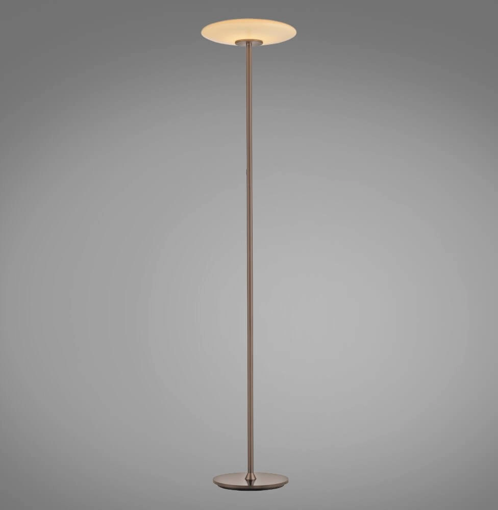 Design vloerlamp Pure Vitrum bruin Paul Neuhaus 4012248382714