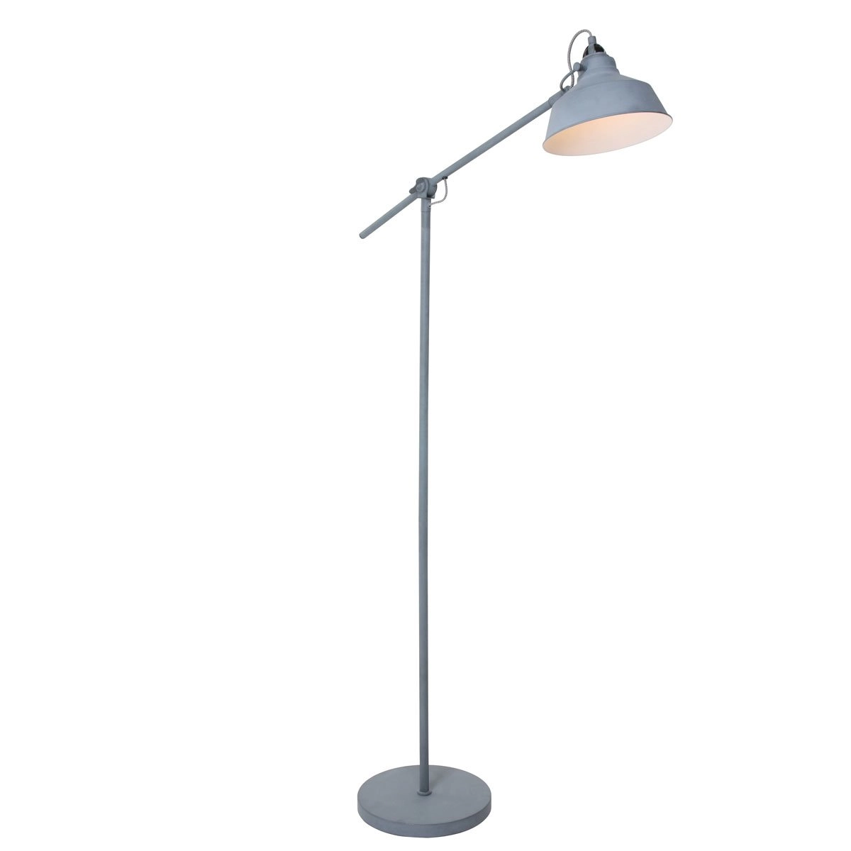 Vintage leeslamp Mexlite 130cm grijs Steinhauer 8712746122497