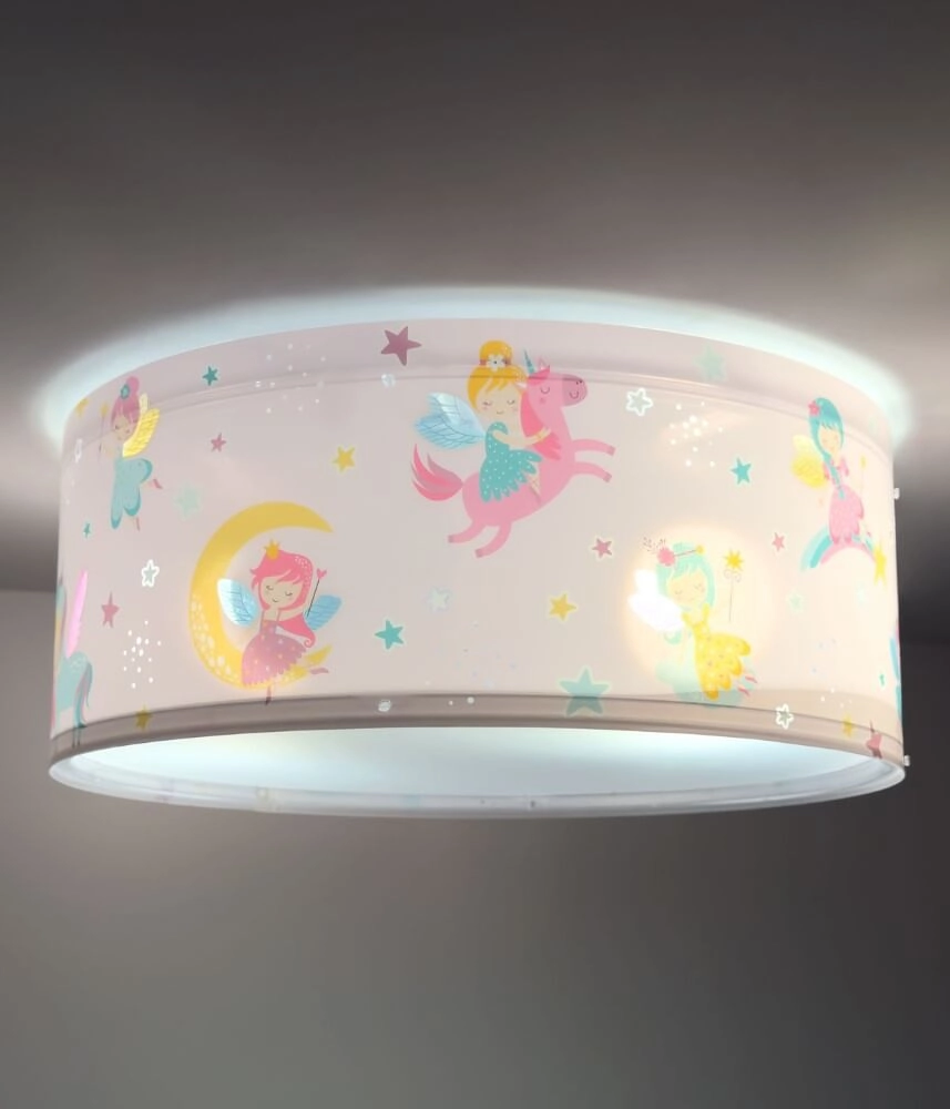 Plafondlamp Fairy Dreams Ø 33cm - roze Dalber 8420406424965