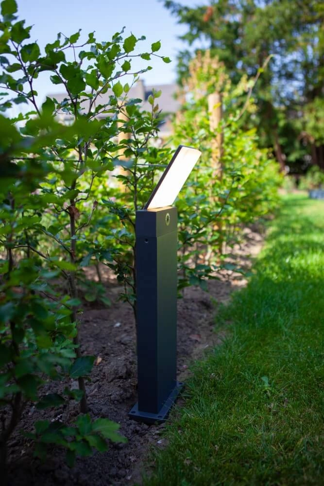 Moderne tuinlamp Pano antraciet Lutec 6939412079929