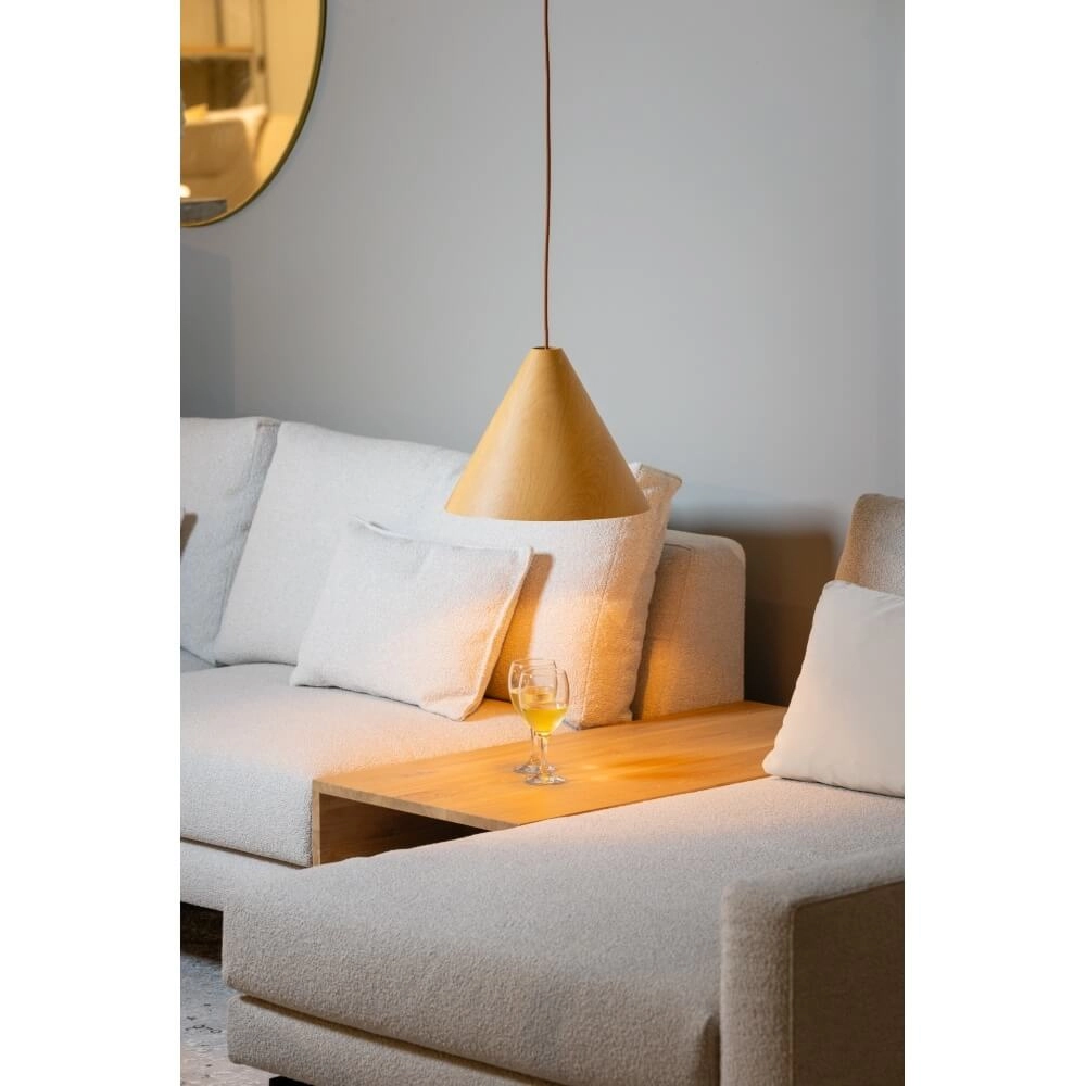 Houten hanglamp Robin eiken Ø 33cm ETH 8720195308706