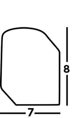 Zwarte wandspot Splot Downlight 8cm Searchlight 5053423076515