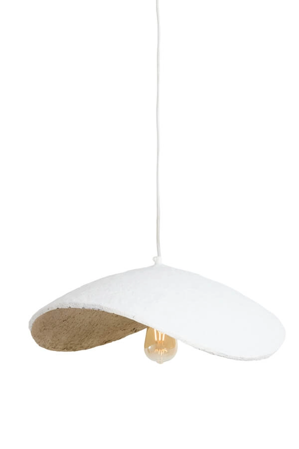 Witte hanglamp Lonia 53cm Witte hanglamp Lonia 53cm