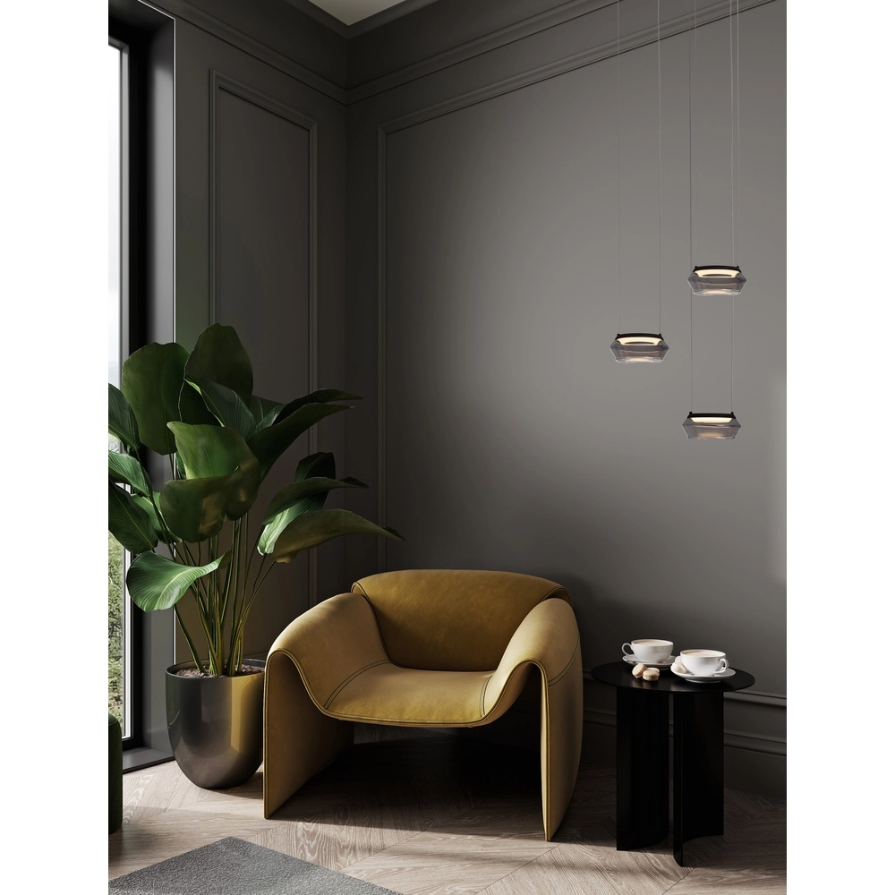 Strakke hanglamp Jailyn 1-lichts Lyora 5212017468383